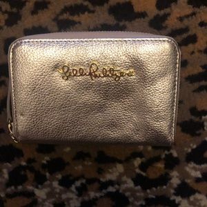 EUC gold Lilly Pulitzer wallet